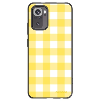 Picasee crna silikonska maskica za Xiaomi Redmi Note 10S - Gride lemon