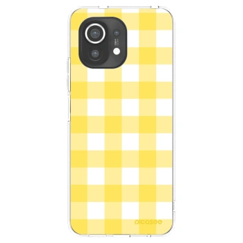 Picasee silikonska prozirna maskica za Xiaomi Mi 11 - Gride lemon