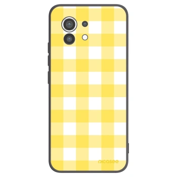 Picasee crna silikonska maskica za Xiaomi Mi 11 - Gride lemon