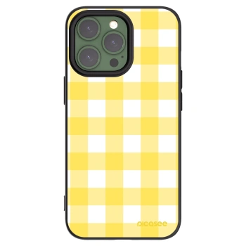 Picasee crna silikonska maskica za Apple iPhone 13 Pro - Gride lemon
