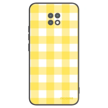 Picasee crna silikonska maskica za Xiaomi Redmi Note 9T - Gride lemon