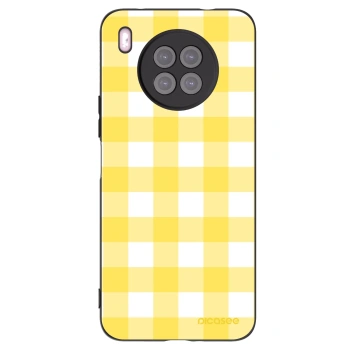 Picasee crna silikonska maskica za Huawei Nova 8i - Gride lemon