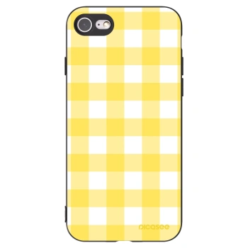Picasee crna silikonska maskica za Apple iPhone SE 2022 - Gride lemon