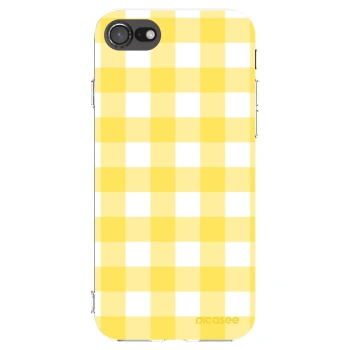 Picasee silikonska prozirna maskica za Apple iPhone SE 2022 - Gride lemon