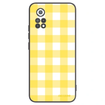 Picasee crna silikonska maskica za Xiaomi Poco X4 Pro 5G - Gride lemon