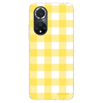Picasee silikonska prozirna maskica za Huawei Nova 9 SE - Gride lemon