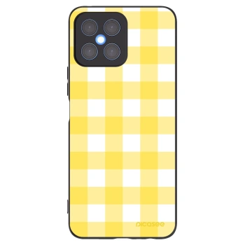 Picasee crna silikonska maskica za Honor X8 4G - Gride lemon