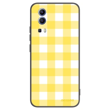 Picasee crna silikonska maskica za Vivo Y52 5G - Gride lemon