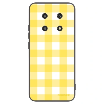 Picasee crna silikonska maskica za Honor Magic4 Lite 5G - Gride lemon