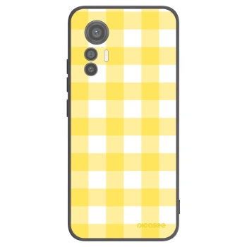 Picasee crna silikonska maskica za Xiaomi 12 Lite - Gride lemon