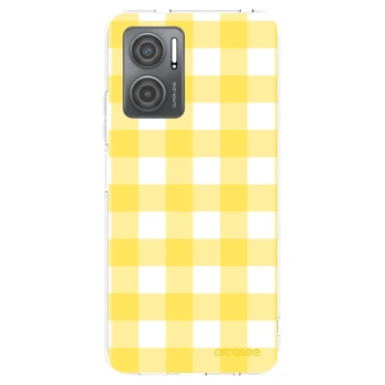 Picasee silikonska prozirna maskica za Xiaomi Redmi 10 5G - Gride lemon