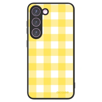 Picasee ULTIMATE CASE za Samsung Galaxy S23 5G - Gride lemon
