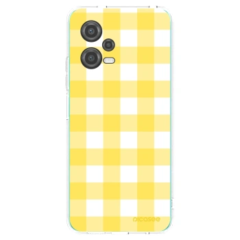 Picasee silikonska prozirna maskica za Xiaomi Poco X5 - Gride lemon
