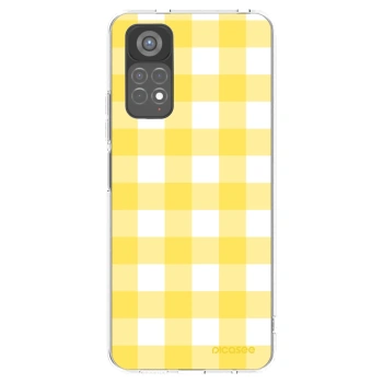Picasee silikonska prozirna maskica za Xiaomi Redmi Note 11S 5G - Gride lemon