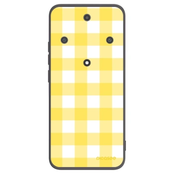 Picasee crna silikonska maskica za Honor Magic5 Lite 5G - Gride lemon