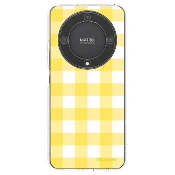 Picasee silikonska prozirna maskica za Honor Magic5 Lite 5G - Gride lemon