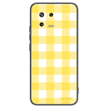 Picasee crna silikonska maskica za Xiaomi 13 Pro - Gride lemon