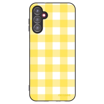Picasee crna silikonska maskica za Samsung Galaxy A14 5G A146P - Gride lemon