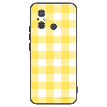 Picasee crna silikonska maskica za Xiaomi Redmi 12C - Gride lemon