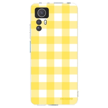 Picasee silikonska prozirna maskica za Xiaomi Redmi Note 12S - Gride lemon