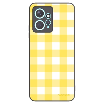 Picasee crna silikonska maskica za Xiaomi Redmi Note 12 4G - Gride lemon