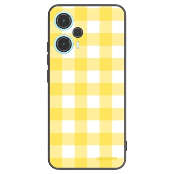 Picasee crna silikonska maskica za Xiaomi Poco F5 - Gride lemon