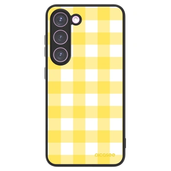 Picasee ULTIMATE CASE PowerShare za Samsung Galaxy S23 5G - Gride lemon