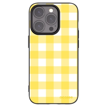 Picasee crna silikonska maskica za Apple iPhone 15 Pro - Gride lemon