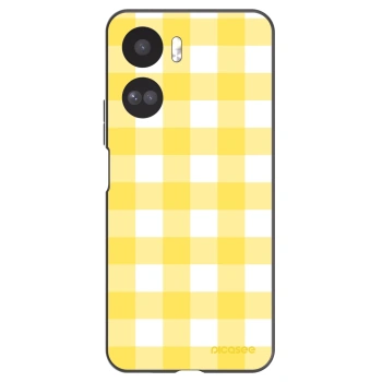 Picasee crna silikonska maskica za Honor 90 Lite 5G - Gride lemon