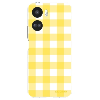 Picasee silikonska prozirna maskica za Honor 90 Lite 5G - Gride lemon