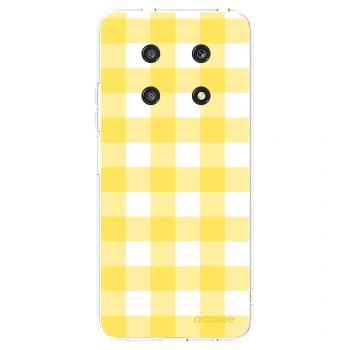 Picasee silikonska prozirna maskica za Honor Magic4 Lite 5G - Gride lemon