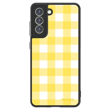 Picasee ULTIMATE CASE PowerShare za Samsung Galaxy S21 FE 5G - Gride lemon