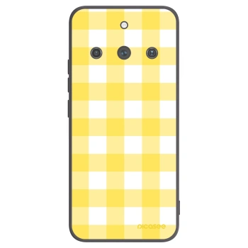 Picasee crna silikonska maskica za Realme 11 Pro+ - Gride lemon