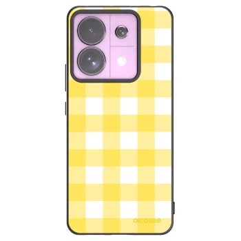 Picasee crna silikonska maskica za Xiaomi Redmi Note 13 Pro 5G - Gride lemon