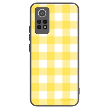 Picasee crna silikonska maskica za Xiaomi Redmi Note 12 Pro 4G - Gride lemon
