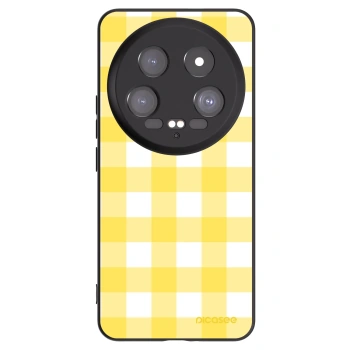 Picasee crna silikonska maskica za Xiaomi 14 Ultra - Gride lemon