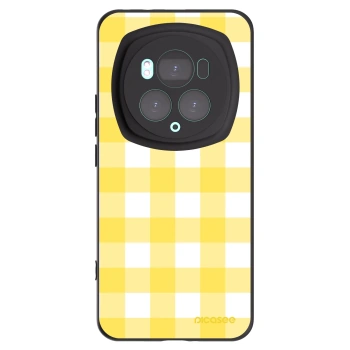 Picasee crna silikonska maskica za Honor Magic6 Pro - Gride lemon