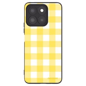 Picasee crna silikonska maskica za Honor X8b - Gride lemon