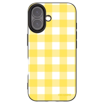 Picasee crna silikonska maskica za Apple iPhone 16 - Gride lemon