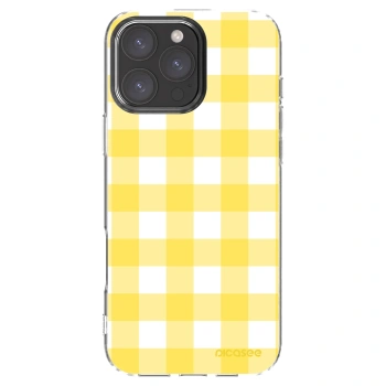 Picasee silikonska prozirna maskica za Apple iPhone 16 Pro Max - Gride lemon