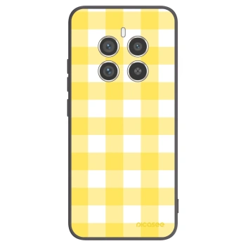Picasee crna silikonska maskica za Realme 12 Pro 5G - Gride lemon