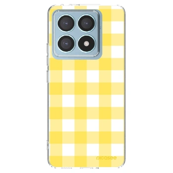 Picasee silikonska prozirna maskica za Xiaomi 14T Pro - Gride lemon