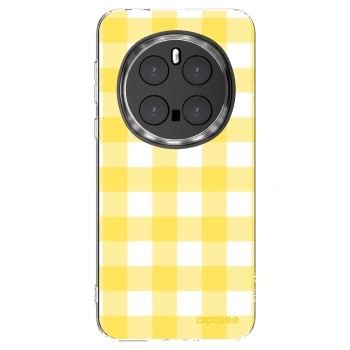 Picasee silikonska prozirna maskica za Honor Magic7 Pro 5G - Gride lemon