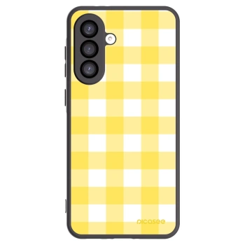 Picasee crna silikonska maskica za Samsung Galaxy A26 5G A266B - Gride lemon