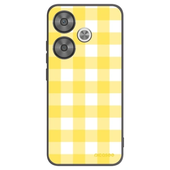 Picasee crna silikonska maskica za Xiaomi Poco F6 - Gride lemon