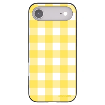 Picasee crna silikonska maskica za Apple iPhone Air - Gride lemon