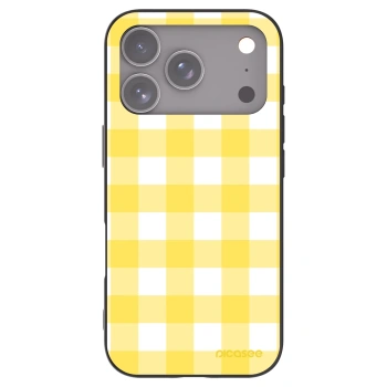 Picasee crna silikonska maskica za Apple iPhone 17 Pro - Gride lemon