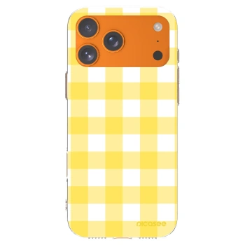 Picasee silikonska prozirna maskica za Apple iPhone 17 Pro Max - Gride lemon