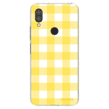 Picasee silikonska prozirna maskica za Xiaomi Redmi 7 - Gride lemon