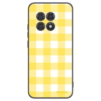 Picasee crna silikonska maskica za OnePlus 13R 5G - Gride lemon